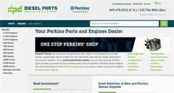 Desktop Screenshot of perkinspartsdirect.com